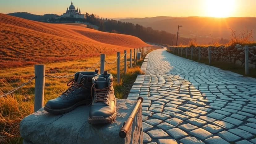 Anders Laugesen Pilgrim vägen genom Europa