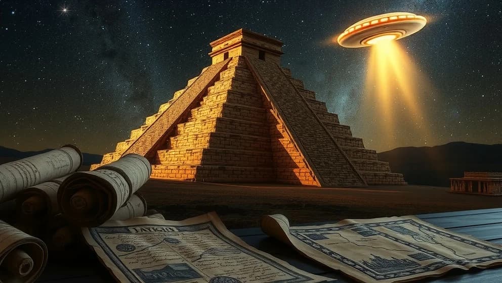 Forntida astronauter podd om rymdbeslök