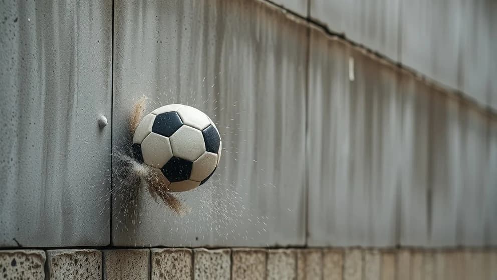 Rakt in i väggen när allt går fel