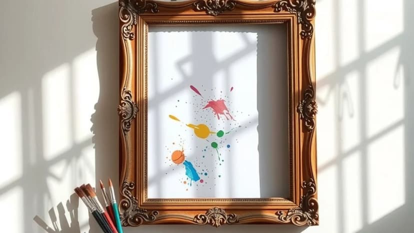 Ramt av konst när allt blir skapande